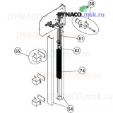 Запасные части для автоматических ворот Dynaco M2: система противовеса